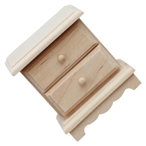 Vaguelly Miniatur Möbelstück Holz Display Cabinet für Puppenhaus für Miniatur Dekoration und DIY Projekte Perfektes Zubehör für Schlafzimmer und Esszimmer Puppenhäusern Vaguelly Miniatur Möbelstück Holz Display Cabinet für Puppenhaus für Miniatur Dekoration und DIY Projekte Perfektes Zubehör für Schlafzimmer und Esszimmer Puppenhäusern von Vaguelly