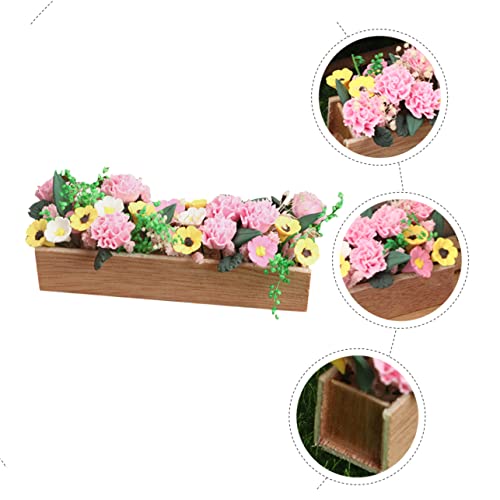 Vaguelly Miniatur Pflanze Künstlich Lebensecht Miniaturgarten Deko DIY Zubehör für Puppenhaus Mini Spieltisch Landschaft Leichte Realistische Pflanzenmodelle für Zen Garten und Kleine von Vaguelly