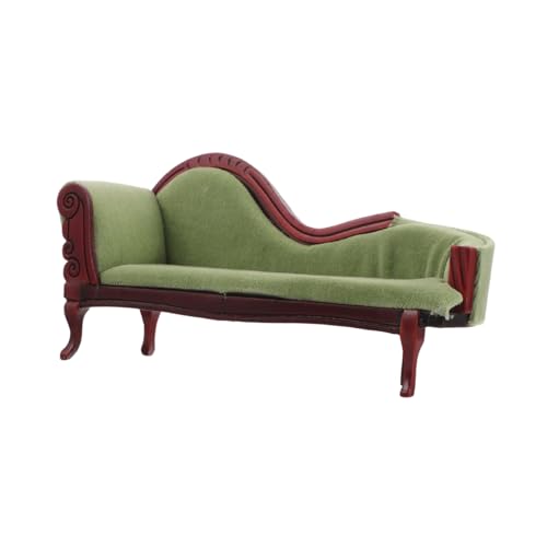 Vaguelly Miniatur Puppenhaus Möbel Europäischer Stil Miniatur Liegesofa Realistische Mini Couch Für Wohnzimmer Szene Pädagogisches Spiel Kreative DIY Einrichtung Vaguelly Miniatur Puppenhaus Möbel Europäischer Stil Miniatur Liegesofa Realistische Mini Couch Für Wohnzimmer Szene Pädagogisches Spiel Kreative DIY Einrichtung von Vaguelly