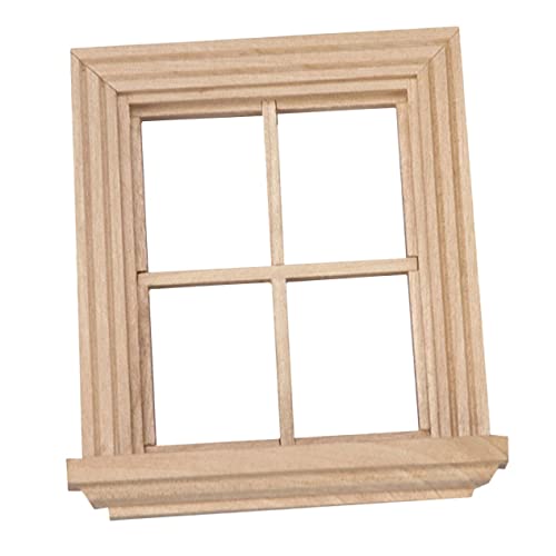 Vaguelly Miniaturmöbel Miniatur-fenstertür Aus Holz Für Mini- Vaguelly Miniaturmöbel Miniatur-fenstertür Aus Holz Für Mini- von Vaguelly