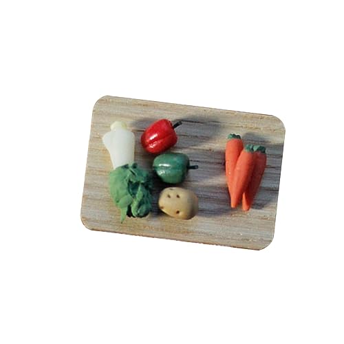 Vaguelly Miniatur Schneidebrett Puppenhaus Küchenzubehör Kinderspielzeug Sicher Abgerundet Dekorativ für Miniatur Essensszene Vaguelly Miniatur Schneidebrett Puppenhaus Küchenzubehör Kinderspielzeug Sicher Abgerundet Dekorativ für Miniatur Essensszene von Vaguelly