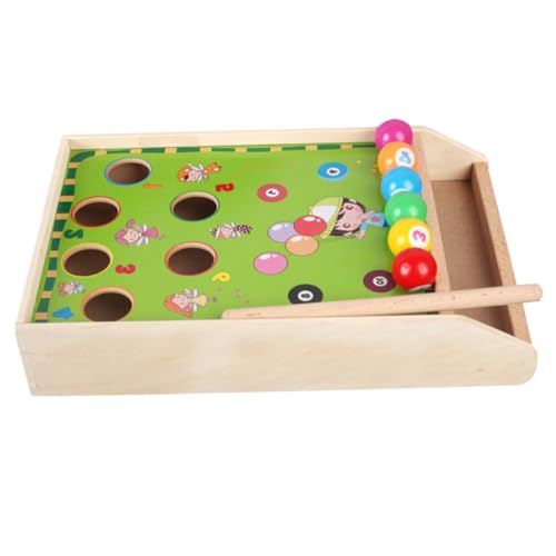 Vaguelly Miniatur Tischbillard Spielset Stabiles Familien Kompakter Mini Pool Tisch für Erwachsene Party und Reisespiel Fördert Gemeinsames und Geschicklichkeit von Vaguelly