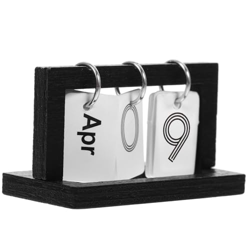 Vaguelly Miniatur Tischkalender Aus Umblätter Kalender Für Puppenhaus-Dekoration Kreatives Modell Für Schlafzimmer Und Wohnzimmer Robustes Design Für Langanhaltenden Einsatz Als von Vaguelly
