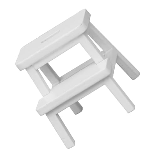 Vaguelly Puppenmöbel Miniatur Hocker Für Puppenhaus Weißer Step Stool Als Öbel Zubehör Für Puppenhaus Dekoration Und Einrichtung Perfekt Für Miniaturmöbel Modelle Miniatur Puppenhaus Vaguelly Puppenmöbel Miniatur Hocker Für Puppenhaus Weißer Step Stool Als Öbel Zubehör Für Puppenhaus Dekoration Und Einrichtung Perfekt Für Miniaturmöbel Modelle Miniatur Puppenhaus von Vaguelly