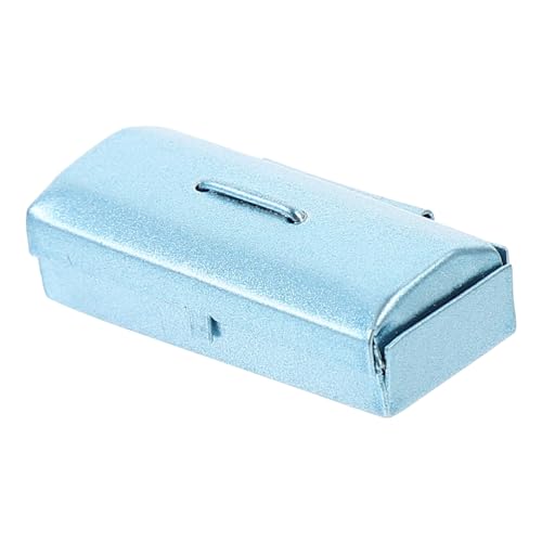 Vaguelly Miniatur Werkzeugkasten Dekoratives Mini Tool Case für Puppenhaus Zubehör Realistische Miniatur Box für Kreative Fotografie Vaguelly Miniatur Werkzeugkasten Dekoratives Mini Tool Case für Puppenhaus Zubehör Realistische Miniatur Box für Kreative Fotografie von Vaguelly