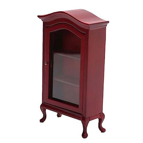 Vaguelly Realistischer Miniaturschrank Im Maßstab 112 Mini-holzschrank Für Kinder Und Erwachsene Miniatur-vitrine Dekoration von Vaguelly