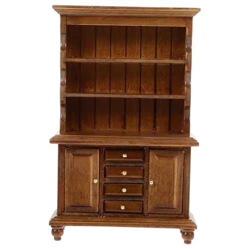 Vaguelly Minischrank für für kinderspielzeug weihachtsgeschenk Dekorative Wirkung Bausatz Miniatur Mini-Bücherregal- puppenhaus für hölzern Brown Vaguelly Minischrank für für kinderspielzeug weihachtsgeschenk Dekorative Wirkung Bausatz Miniatur Mini-Bücherregal- puppenhaus für hölzern Brown von Vaguelly