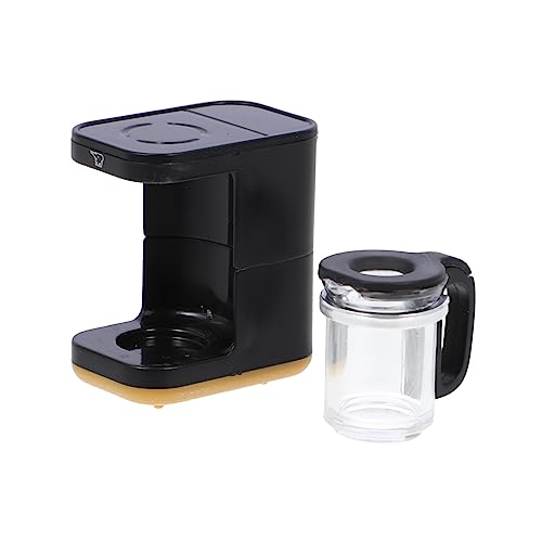 Vaguelly Modell Einer Kaffeemaschine Aus Kunststoff Mini Kaffeemaschine Mini DIY Zubehör Kompakte Kaffeemaschine Miniatur Kaffeemaschine Mini Küchengerät Mini Kaffeemaschine von Vaguelly