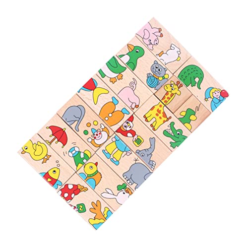 Vaguelly Montessori Domino Puzzle Für Tier Holzspielzeug 1 Set Pädagogisches Lernspielzeug Für Kreatives Und Frühe Entwicklung Geeignet Für Vorschulkinder Vaguelly Montessori Domino Puzzle Für Tier Holzspielzeug 1 Set Pädagogisches Lernspielzeug Für Kreatives Und Frühe Entwicklung Geeignet Für Vorschulkinder von Vaguelly
