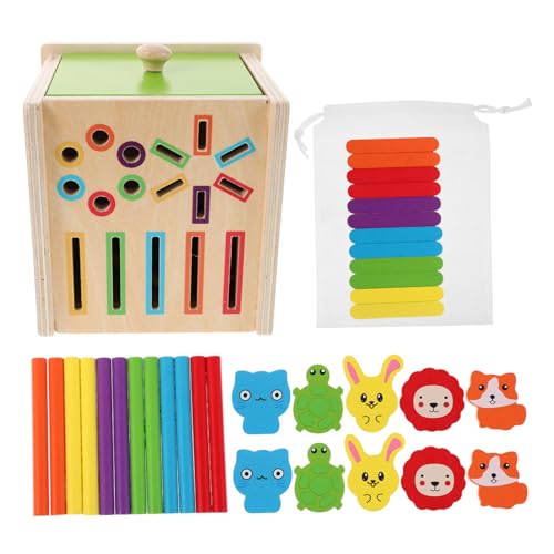 Vaguelly Montessori Holz Farb Formsortierspielzeug für Ab Jahren Montessori Farb Formpuzzle Feinmotorik Kognitiver Entwicklung und Farberkennung Vaguelly Montessori Holz Farb Formsortierspielzeug für Ab Jahren Montessori Farb Formpuzzle Feinmotorik Kognitiver Entwicklung und Farberkennung von Vaguelly