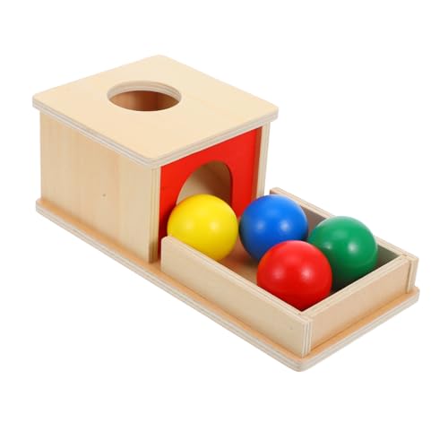Vaguelly Kinder-kognitionsspielzeug Montessori-spielzeugset Holzspielzeug-Box 4 Für Jungen Und Mädchen Spielen Und Lernen von Vaguelly