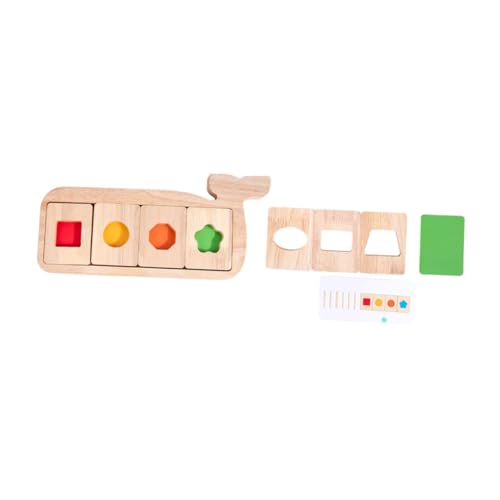 Vaguelly 1er-Set Holzspielzeug Mit Geformtem Brett Für Jungen Und Mädchen Früherziehung Puzzle Spielzeug Erkenntnisspielzeug Vaguelly 1er-Set Holzspielzeug Mit Geformtem Brett Für Jungen Und Mädchen Früherziehung Puzzle Spielzeug Erkenntnisspielzeug von Vaguelly