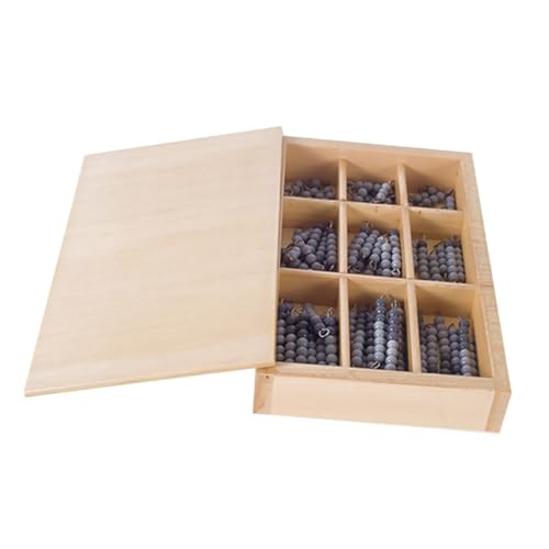 Vaguelly Montessori Mathe Lernspielzeug Bunte Holzperlen Sticks für Vorschulkinder Pädagogisches Rechenmaterial Kreativität Logischem Denken und Feinmotorik Vaguelly Montessori Mathe Lernspielzeug Bunte Holzperlen Sticks für Vorschulkinder Pädagogisches Rechenmaterial Kreativität Logischem Denken und Feinmotorik von Vaguelly