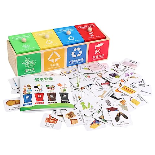 Vaguelly Mülleimer- für kindergeschenke mädchen Kleinkinder holzspielzeug Toys Boy Toys Toy for The Teachers Mülleimer Bambus Vaguelly Mülleimer- für kindergeschenke mädchen Kleinkinder holzspielzeug Toys Boy Toys Toy for The Teachers Mülleimer Bambus von Vaguelly