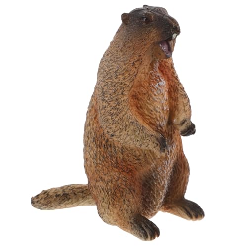 Vaguelly Murmeltier Modell Babyspielzeug Tierfigur Statue Tiermodellierung Tierornament Gefälschte Tierfigur Landschaftstierdekoration Erkenntnisspielzeug PVC Hellbraun Vaguelly Murmeltier Modell Babyspielzeug Tierfigur Statue Tiermodellierung Tierornament Gefälschte Tierfigur Landschaftstierdekoration Erkenntnisspielzeug PVC Hellbraun von Vaguelly