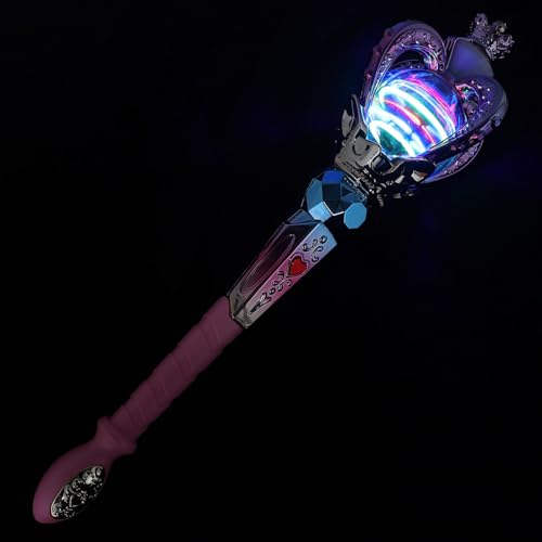 Vaguelly Musik-Zauberstab interaktives Geburtstagsgeschenk Party Dekoration Feenstab Füllstab Strumpffüller für Kleinkinder Leuchtstab für Cosplay Plastik Vaguelly Musik-Zauberstab interaktives Geburtstagsgeschenk Party Dekoration Feenstab Füllstab Strumpffüller für Kleinkinder Leuchtstab für Cosplay Plastik von Vaguelly