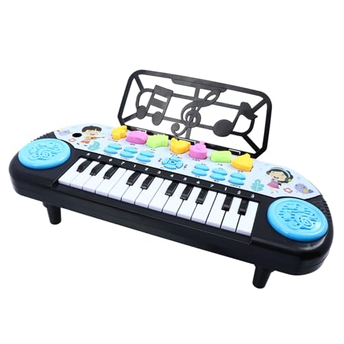 Vaguelly Musikalisches Lernspielzeug Für Elektronisches Klavier Mit 24 Tasten Pädagogisches Musikinstrument Für 3 6 Jahre Alte Jungen Und ädchen Ideales Zum Geburtstag Vaguelly Musikalisches Lernspielzeug Für Elektronisches Klavier Mit 24 Tasten Pädagogisches Musikinstrument Für 3 6 Jahre Alte Jungen Und ädchen Ideales Zum Geburtstag von Vaguelly