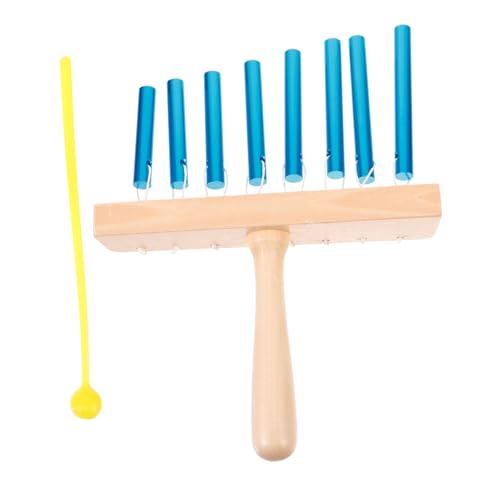 Vaguelly Musikalisches Schlaginstrument mit Klangstäben Percussion Instrument für Bandbegleitung und Bühnenaufführungen Stilvolles Windspiel Dekoratives Vaguelly Musikalisches Schlaginstrument mit Klangstäben Percussion Instrument für Bandbegleitung und Bühnenaufführungen Stilvolles Windspiel Dekoratives von Vaguelly