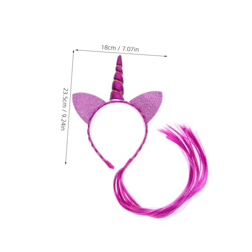 Vaguelly Niedlicher Einhorn Haarreif für Party Haarband Cartoon Kostüm Zubehör Kunststoff und Harz Material Robuster Haarschmuck für Karneval Cosplay Vaguelly Niedlicher Einhorn Haarreif für Party Haarband Cartoon Kostüm Zubehör Kunststoff und Harz Material Robuster Haarschmuck für Karneval Cosplay von Vaguelly