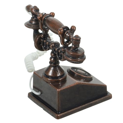 Vaguelly Nostalgisches Telefonmodell Mini -lebensmittelspielzeug Figur Gefälscht Telefone Kinderspielzeug Mini-hausversorgung Mini-telefonmodell Mini- Legierung Brown Vaguelly Nostalgisches Telefonmodell Mini -lebensmittelspielzeug Figur Gefälscht Telefone Kinderspielzeug Mini-hausversorgung Mini-telefonmodell Mini- Legierung Brown von Vaguelly
