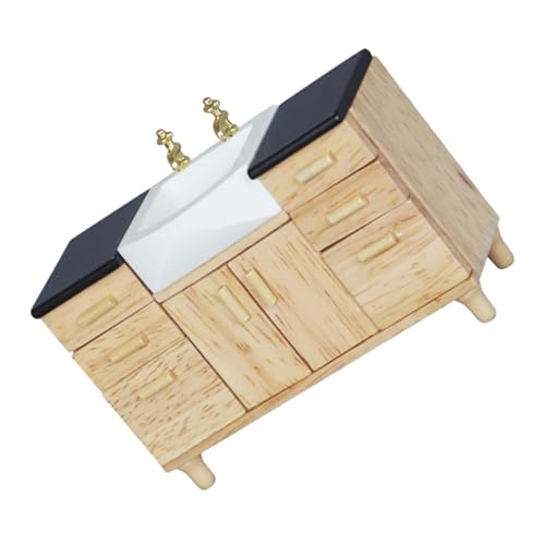 Vaguelly Ornament-Waschbecken für kinderspielzeug Toys for puppenhauszubehör spielzeuge Mini- -Badezimmermöbel Mini-Puppenhaus- Mini Möbel Holz Vaguelly Ornament-Waschbecken für kinderspielzeug Toys for puppenhauszubehör spielzeuge Mini- -Badezimmermöbel Mini-Puppenhaus- Mini Möbel Holz von Vaguelly