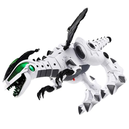 Vaguelly -Ornamente Spray-Dinosaurier Desktop-Dinosaurier Dinosaurier- Schreibtisch-Dinosaurier Elektrischer Dinosaurier Weiß Kunststoffe Und Elektronische Komponenten von Vaguelly