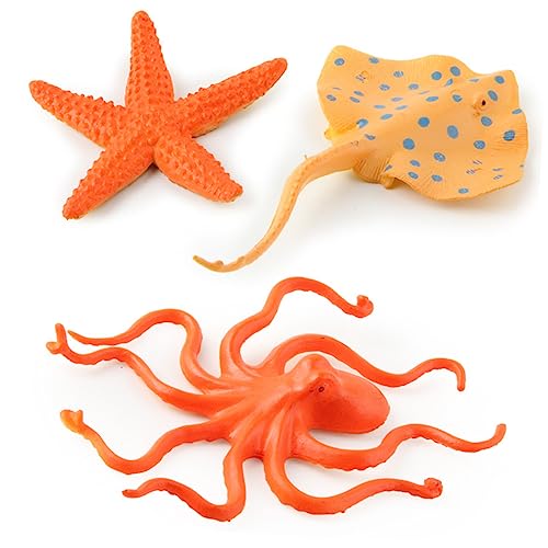 Vaguelly PVC-meerestiermodelle Für Jungen Und Mädchen 6-teiliges Set Schwimmende Meerestiere Spielzeugfiguren Für Die Bildung Zufällige Farbe Vaguelly PVC-meerestiermodelle Für Jungen Und Mädchen 6-teiliges Set Schwimmende Meerestiere Spielzeugfiguren Für Die Bildung Zufällige Farbe von Vaguelly