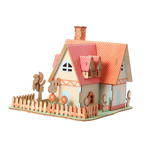 Vaguelly Pädagogisches Holzpuzzle Rätsel Holzhaus -Puzzle- Puzzle- Aus Holz Hölzern Rot Vaguelly Pädagogisches Holzpuzzle Rätsel Holzhaus -Puzzle- Puzzle- Aus Holz Hölzern Rot von Vaguelly