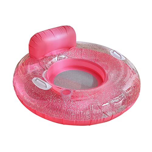 Vaguelly Paillettenbesetzter Wasserliegestuhl Zeltkissen Aufblasbare Couch Für Wassersitz Fahrbecken Schwimmbecken Aufblasbares Für Kleine Couch Paddelmatratze Floß Schwimmbecken von Vaguelly