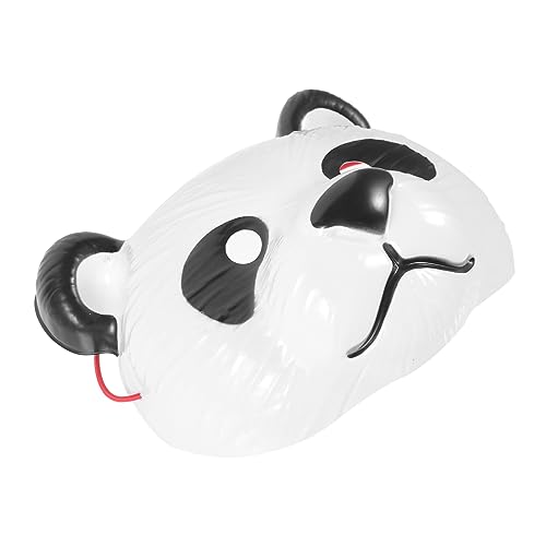 Vaguelly Panda Cosplay Maske aus Leichte Tiermaske für Halloween Fasching und Mottoparty Lustiges Partyzubehör Dekorative Karnevalsmasken für Erwachsene von Vaguelly
