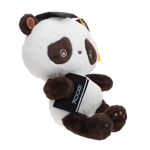Vaguelly Panda-Puppe Plüsch Tragen Ausgestopft Panda- Panda-verzierung Kissenpuppe Gefüllter Panda Gefüllte Puppe Pp Baumwolle von Vaguelly