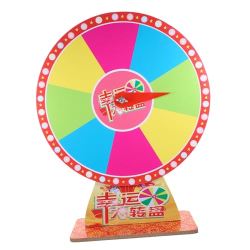 Vaguelly Party Spiel Tisch Für Veranstaltungen Messen Und Spiele Robustes Drehspiel Für Und Gewinnspiele Für Feiern Und Karneval von Vaguelly