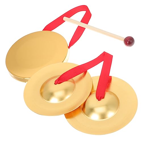 Vaguelly Percussion Instrument Teilig Tragbares Mini Gong und Becken aus Metall Buntes Handspielzeug für Musikförderung Party Requisiten für Kleinkinder Ab Jahren Vaguelly Percussion Instrument Teilig Tragbares Mini Gong und Becken aus Metall Buntes Handspielzeug für Musikförderung Party Requisiten für Kleinkinder Ab Jahren von Vaguelly