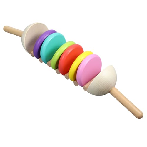 Vaguelly Musikinstrument-Spielzeug Für Kinder Kastagnetten Pädagogisches Spielzeug Aus Holz Zum Erzeugen Von Geräuschen Für Die Familie von Vaguelly