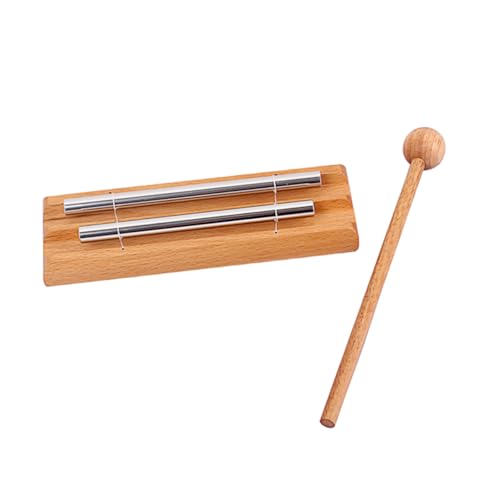 Vaguelly Robustes Windspiel Aus Holz Mit Zwei Stangen Musikinstrument Für Jungen Und Mädchen Erwachsene Vaguelly Robustes Windspiel Aus Holz Mit Zwei Stangen Musikinstrument Für Jungen Und Mädchen Erwachsene von Vaguelly