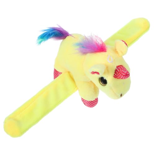 Vaguelly Plüsch Einhorn Slap Armband Tiermotiv Slap Armband Für Kuschelarmband Einhorn Design Als Party Oder Mitgebsel von Vaguelly