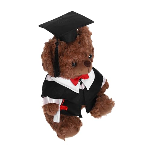 Vaguelly Plüsch Graduation Bär im Outfit Süßes Kuscheltier für Abschlussfeier und Dekoration für Graduierungssaison Symbolisiert Erfolg und Freude Vaguelly Plüsch Graduation Bär im Outfit Süßes Kuscheltier für Abschlussfeier und Dekoration für Graduierungssaison Symbolisiert Erfolg und Freude von Vaguelly