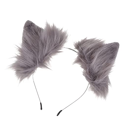 Vaguelly Plüsch Haarreif mit Biegsamen Tierohren Dekoratives Haarband für Festival Party Cosplay und Kostüm Leichtes Langlebiges Accessoire für Erwachsene Vaguelly Plüsch Haarreif mit Biegsamen Tierohren Dekoratives Haarband für Festival Party Cosplay und Kostüm Leichtes Langlebiges Accessoire für Erwachsene von Vaguelly