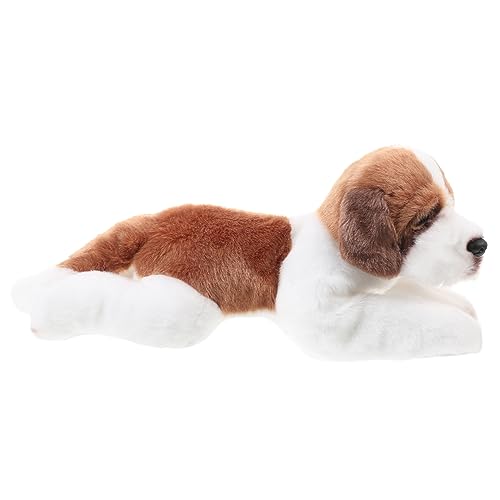 Vaguelly Plüsch Hund Puppe Cartoon Stil Weiches Stofftier Kuscheldekor Niedliche Wohnraumdekoration als von Vaguelly