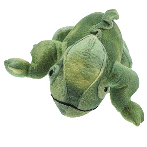 Vaguelly Plüsch Kuscheltier für Dekoratives Haustier für Kinderzimmer und Schreibtisch Waschbar und Kawaii Design Grün von Vaguelly