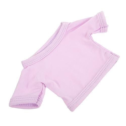 Vaguelly Puppenoutfit Buntes T-Shirt Und Shorts Für Große Puppen Und Langlebig Geeignet Für Spielzeugdekoration Und Puppenmode von Vaguelly