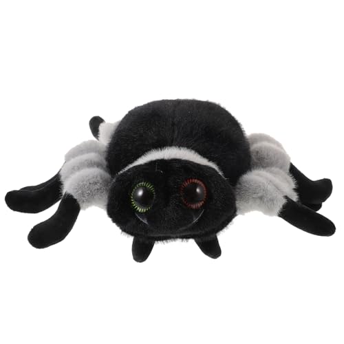 Vaguelly Plüsch Spinne Kuscheltier Realistisches Stofftier für Halloween Dekoration und Gemütlich für Freunde zum Tischornament Vaguelly Plüsch Spinne Kuscheltier Realistisches Stofftier für Halloween Dekoration und Gemütlich für Freunde zum Tischornament von Vaguelly