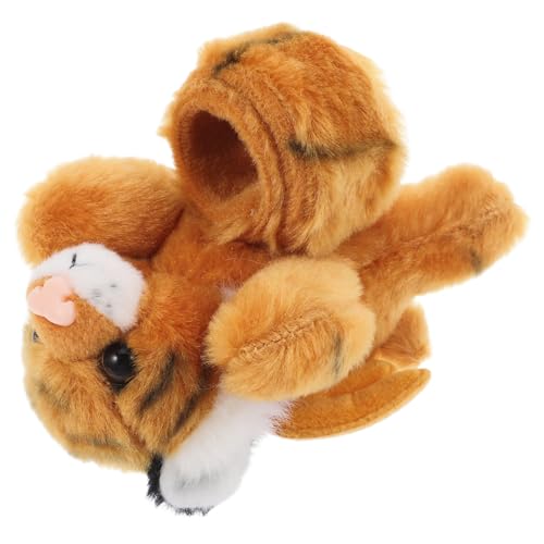Vaguelly Plüsch Tiger Schnapparmband mit Dschungel Thema Weiches Kuscheltier Armband Bequemes Kindgerechtes Stofftier Schlagarmband als Partygeschenk für Geburtstagsfeiern und Alltag Vaguelly Plüsch Tiger Schnapparmband mit Dschungel Thema Weiches Kuscheltier Armband Bequemes Kindgerechtes Stofftier Schlagarmband als Partygeschenk für Geburtstagsfeiern und Alltag von Vaguelly