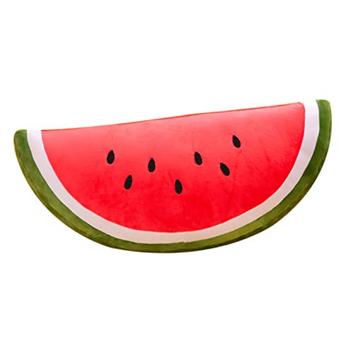 Vaguelly Plüsch Wassermelone Kissen Dekoratives Kuscheltier für Schlafzimmer und Wohnzimmer und Leicht für Gefüllt von Vaguelly