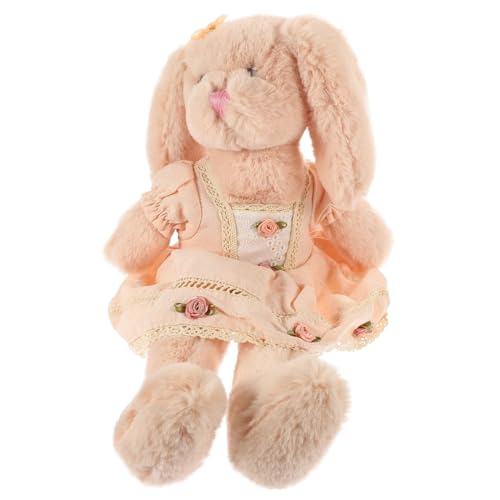 Vaguelly Plüschhase im Kleid Kawaii Kuscheltier für Weiches Perfekter Begleiter für Mädchen für Kleine Fans von Plüschspielzeugen Vaguelly Plüschhase im Kleid Kawaii Kuscheltier für Weiches Perfekter Begleiter für Mädchen für Kleine Fans von Plüschspielzeugen von Vaguelly