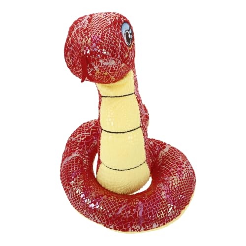 Vaguelly Plüschschlange Scherzartikel Realistisches Stofftier für Partys und Dekoration Snake Year Mascot Rot für Streiche und Freunde Vaguelly Plüschschlange Scherzartikel Realistisches Stofftier für Partys und Dekoration Snake Year Mascot Rot für Streiche und Freunde von Vaguelly