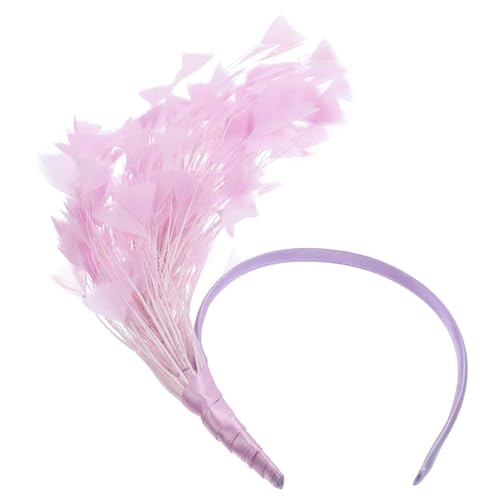 Vaguelly Plume Headband Damen Federschmuck Leichtes Halloween Kopfschmuck Party Haarreif Festlicher Headdress für Karneval Fasching Vaguelly Plume Headband Damen Federschmuck Leichtes Halloween Kopfschmuck Party Haarreif Festlicher Headdress für Karneval Fasching von Vaguelly
