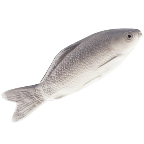 Vaguelly Pu Simulierter Fisch Das Tier Tiere Kinderspielzeug Katzenfischspielzeug Dekoratives Modell Künstlicher Fischspielzeugfisch Simulationsfisch Gefälschter Spielzeugfisch Stofftier von Vaguelly