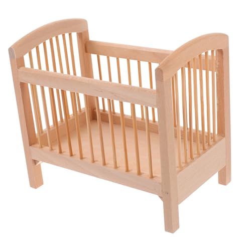Vaguelly Puppen-Krippe sicherheitsleine für für dollhaus Toys for Mini-Puppenbettmodell Wiege für Babypuppen klein Mini-Hausschmuck Puppenhausverzierung hölzern Vaguelly Puppen-Krippe sicherheitsleine für für dollhaus Toys for Mini-Puppenbettmodell Wiege für Babypuppen klein Mini-Hausschmuck Puppenhausverzierung hölzern von Vaguelly