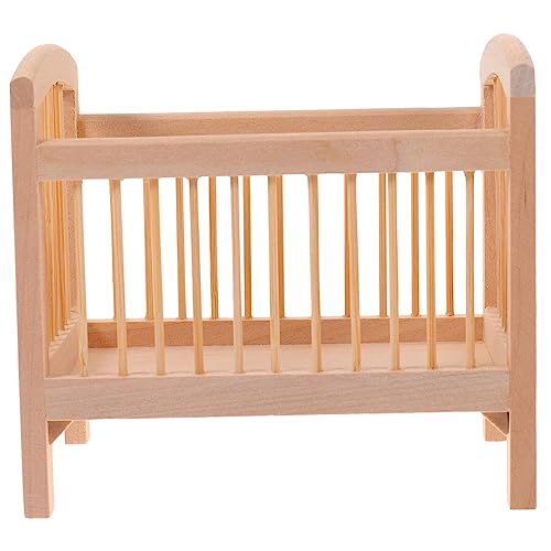 Vaguelly Puppen-Krippe sicherheitsleine für für puppenbett etagenbett klein Wiege für Babypuppen babybett Miniatur Zubehör für Puppenhäuser hölzern Vaguelly Puppen-Krippe sicherheitsleine für für puppenbett etagenbett klein Wiege für Babypuppen babybett Miniatur Zubehör für Puppenhäuser hölzern von Vaguelly